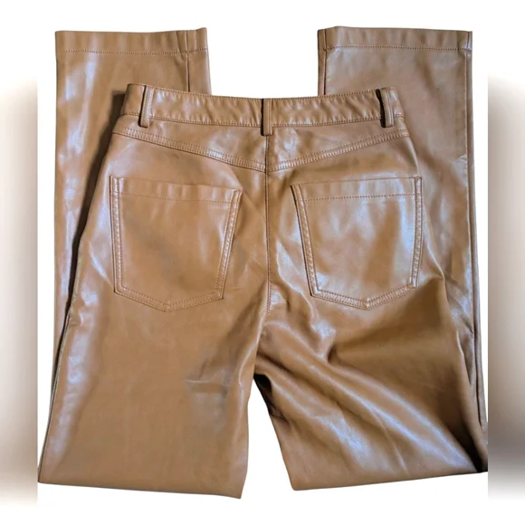 7 For All Mankind Vegan Leather Pants - Picture 6 of 8